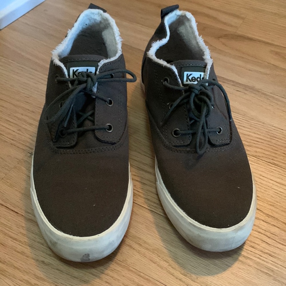 Sherpa lined olive Keds!